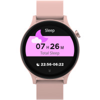 Produktbild för Bluetooth Smart Watch Rosa/Beige