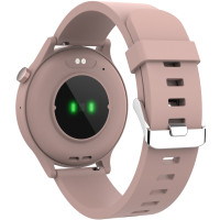 Produktbild för Bluetooth Smart Watch Rosa/Beige