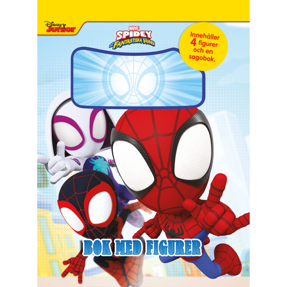 Produktbild för Marvel - Spidey & his Amazing Friends (4 figurer och bok) (bok)