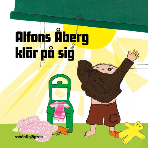 Rabén & Sjögren Alfons Åberg klär på sig (bok, board book)