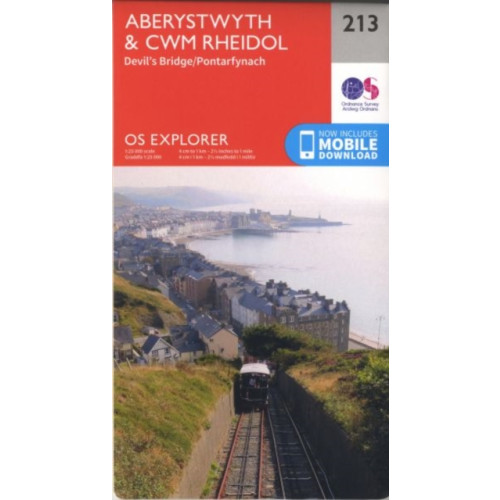 Ordnance Survey Aberystwyth and Cwm Rheidol