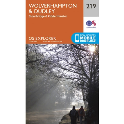 Ordnance Survey Wolverhampton and Dudley, Stourbridge and Kidderminster