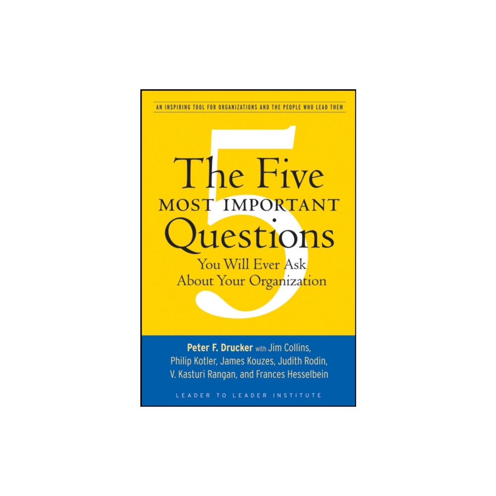 Produktbild för The Five Most Important Questions You Will Ever Ask About Your Organization (häftad, eng)