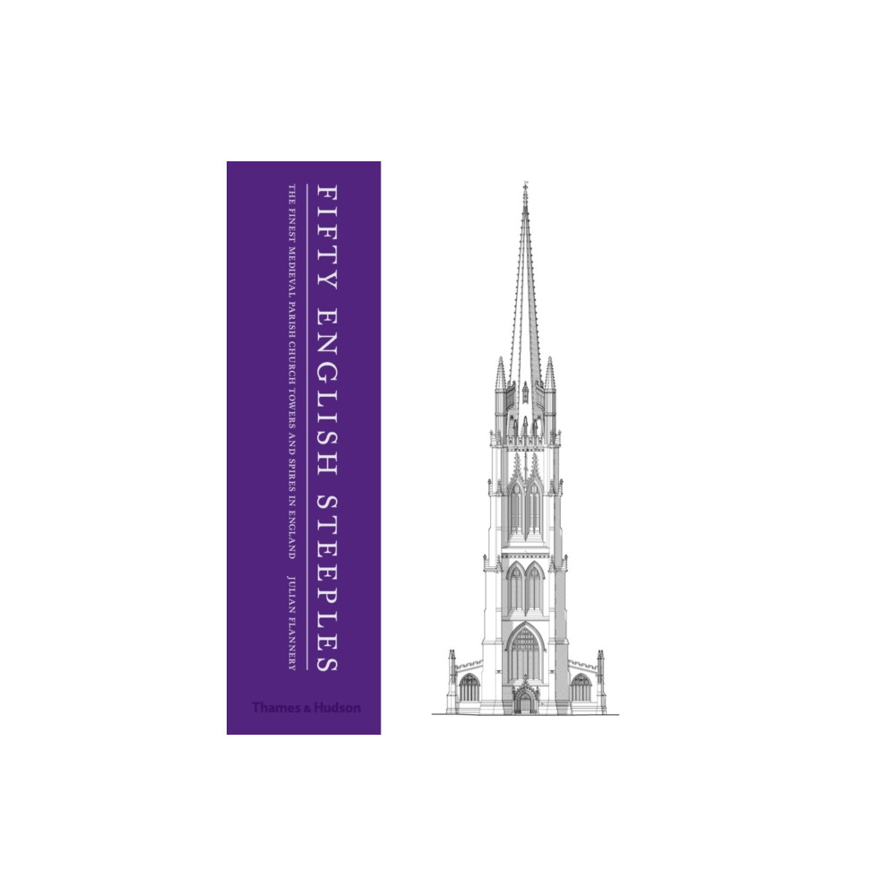 Produktbild för Fifty English Steeples (inbunden, eng)