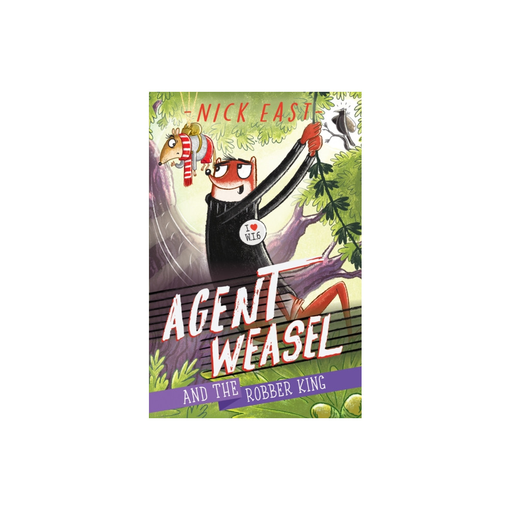 Produktbild för Agent Weasel and the Robber King (häftad, eng)