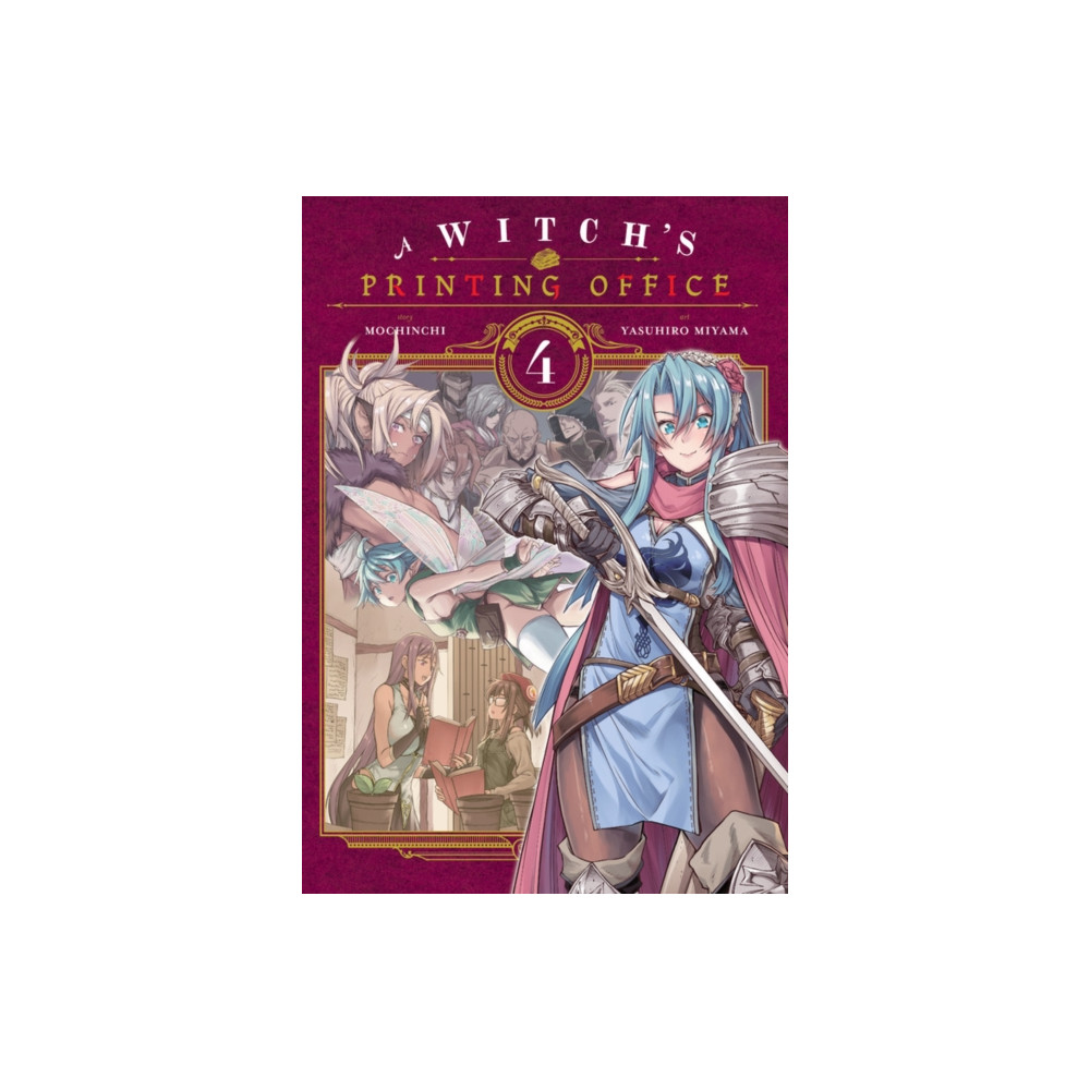 Produktbild för A Witch's Printing Office, Vol. 4 (häftad, eng)