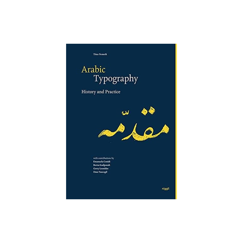 Produktbild för Arabic Typography (inbunden, eng)