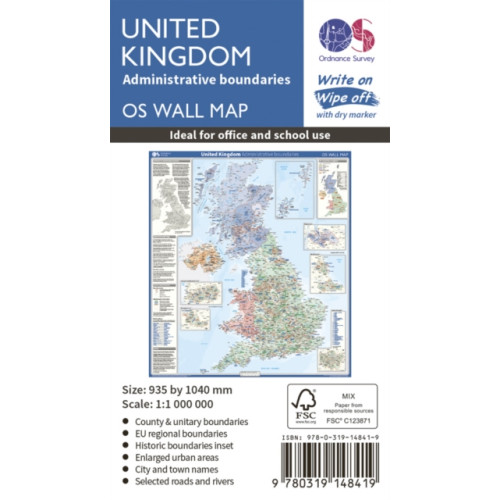 Ordnance Survey United Kingdom Administrative Boundaries