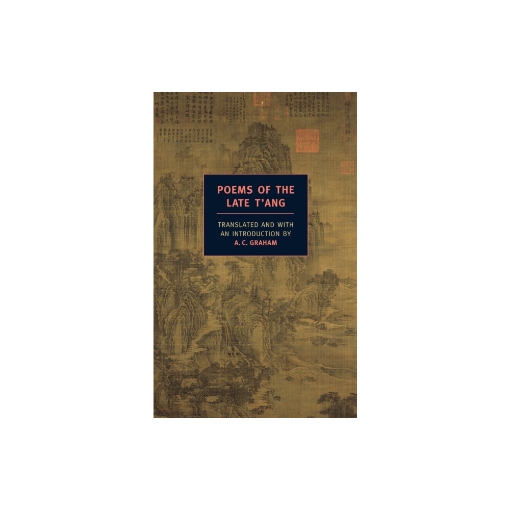 Produktbild för Poems of the Late T'ang (häftad, eng)