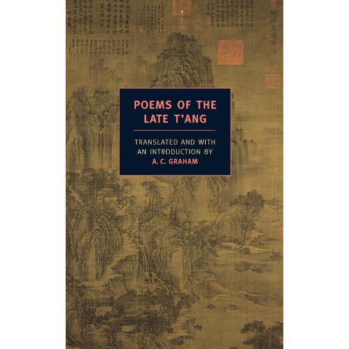 New York Review Books Poems of the Late T'ang (häftad, eng)