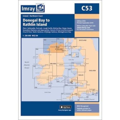 Imray, Laurie, Norie & Wilson Ltd Imray Chart C53 (häftad, eng)