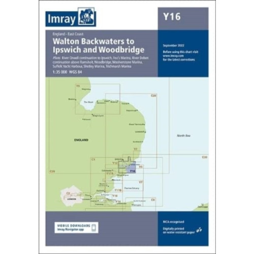 Imray, Laurie, Norie & Wilson Ltd Imray Chart Y16