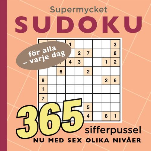 Bokförlaget Semic Supermycket sudoku (häftad)