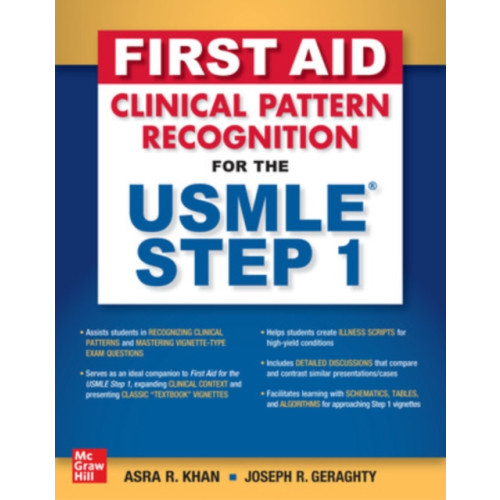 McGraw-Hill Education First Aid Clinical Pattern Recognition for the USMLE Step 1 (häftad, eng)