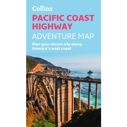 HarperCollins Publishers Pacific Coast Highway Adventure Map