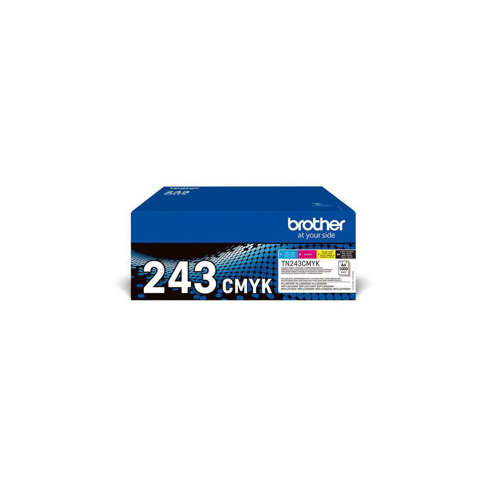 Produktbild för Toner BROTHER TN243CMYK 4x1K 4/fp