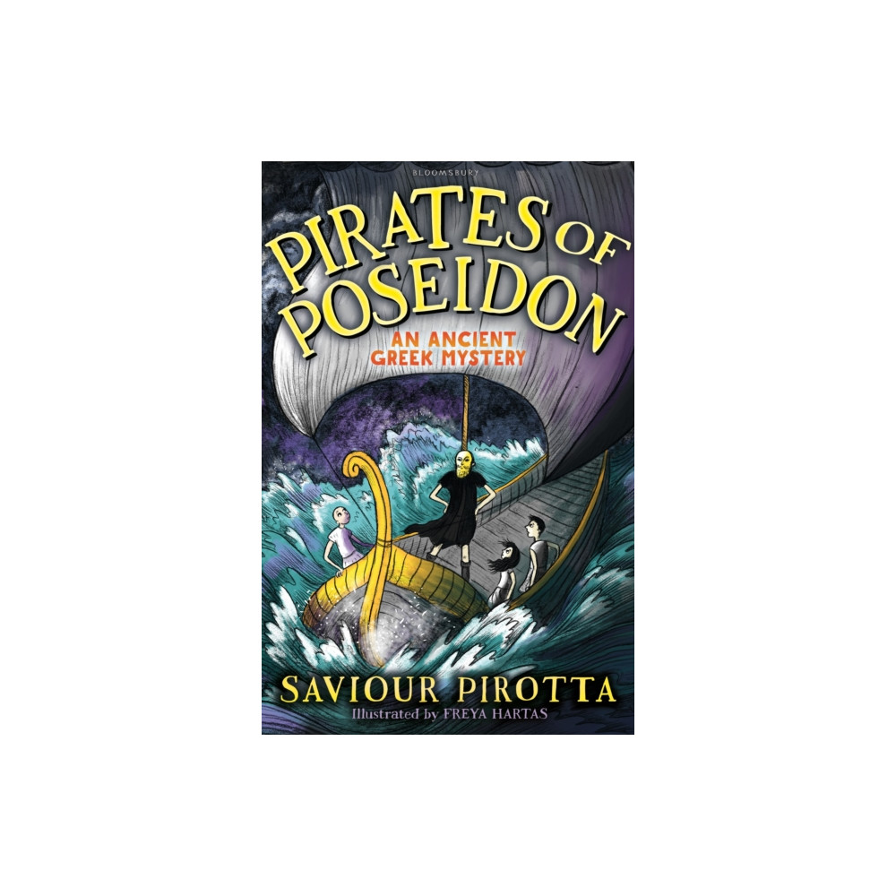 Produktbild för Pirates of Poseidon: An Ancient Greek Mystery (häftad, eng)