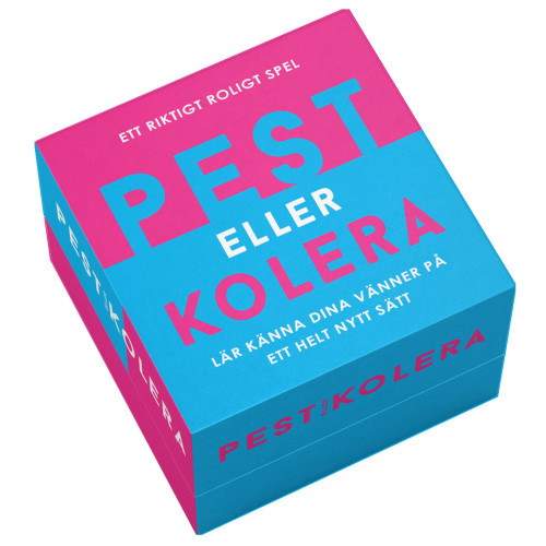 Nicotext Pest eller kolera (bok)