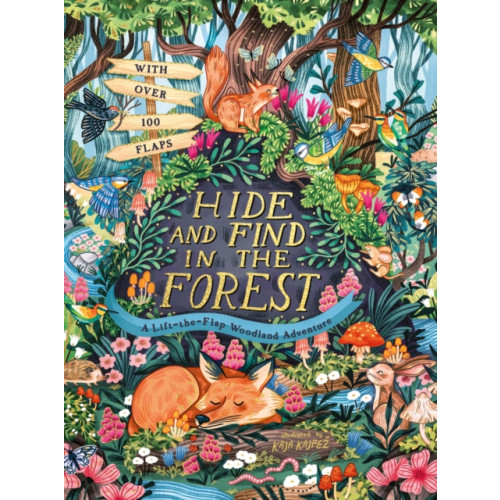 Scholastic Hide and Find in the Forest: A Lift-the-Flap Woodland Adventure (inbunden, eng)