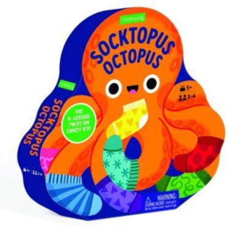 Galison Socktopus Octopus Shaped Box Game