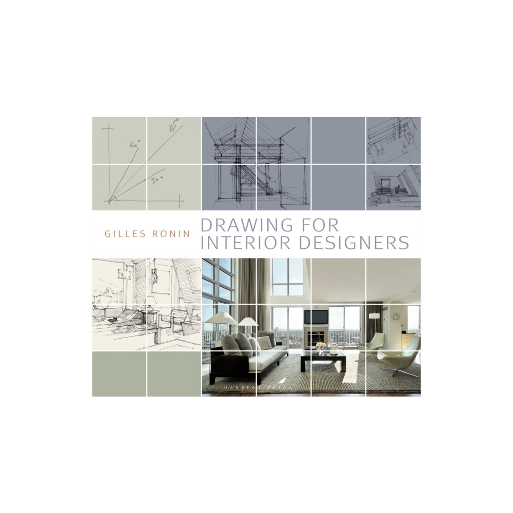 Produktbild för Drawing for Interior Designers (häftad, eng)