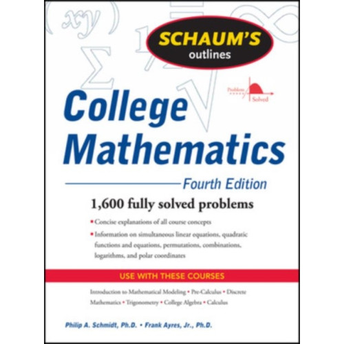 McGraw-Hill Education - Europe Schaum's Outline of College Mathematics, Fourth Edition (häftad, eng)