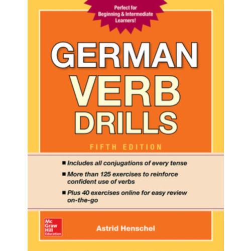 McGraw-Hill Education German Verb Drills, Fifth Edition (häftad, eng)