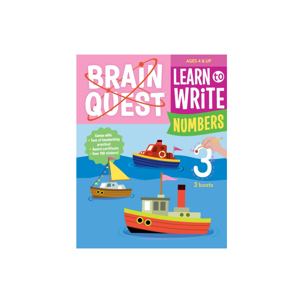 Produktbild för Brain Quest Learn to Write: Numbers (häftad, eng)