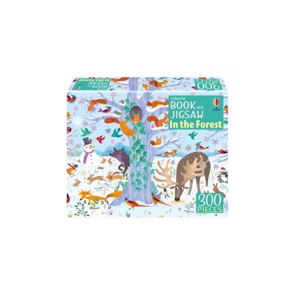 Produktbild för Usborne Book and Jigsaw In the Forest (häftad, eng)