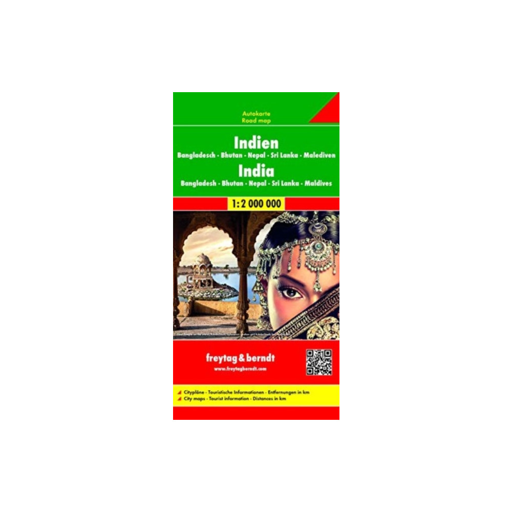 Produktbild för India - Bangladesh • Bhutan • Nepal Sri Lanka • The Maldives