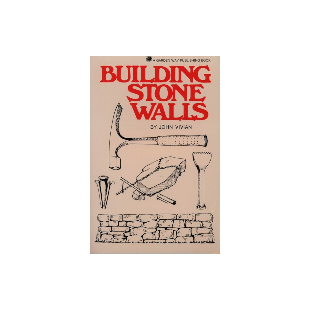 Produktbild för Building Stone Walls (häftad, eng)
