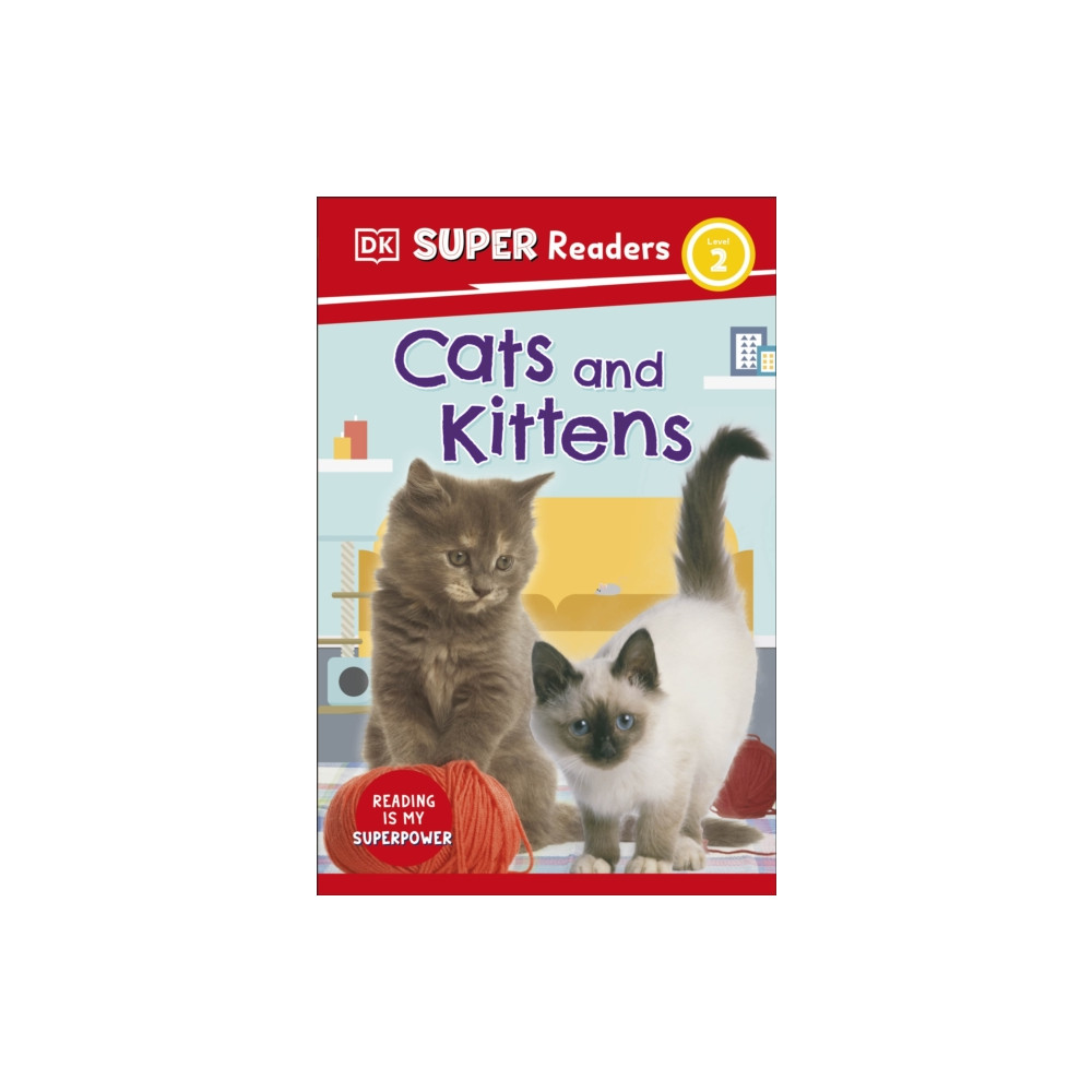 Produktbild för DK Super Readers Level 2 Cats and Kittens (häftad, eng)