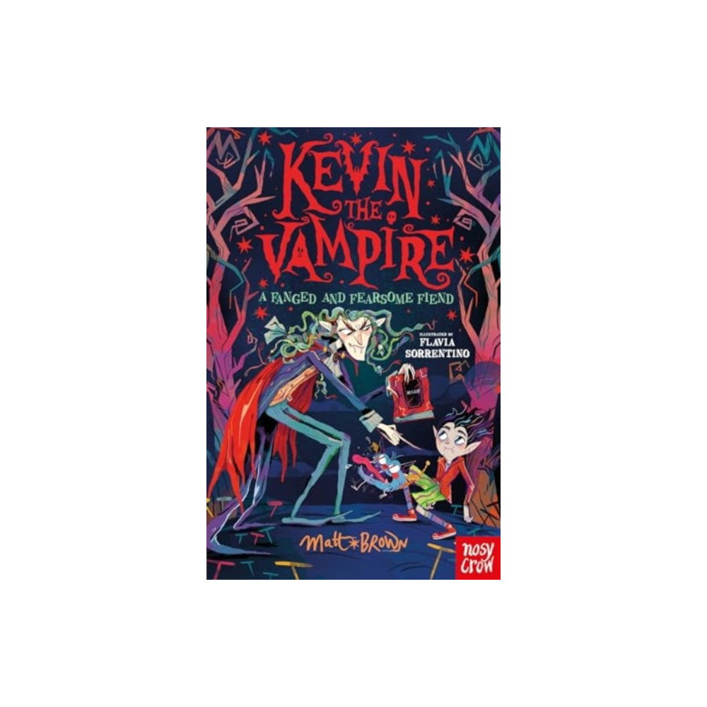 Produktbild för Kevin the Vampire: A Fanged and Fearsome Fiend (häftad, eng)