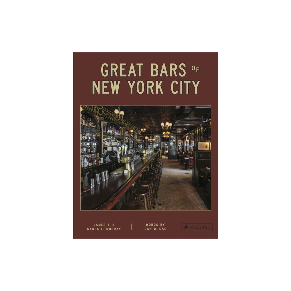 Produktbild för Great Bars of New York City (inbunden, eng)