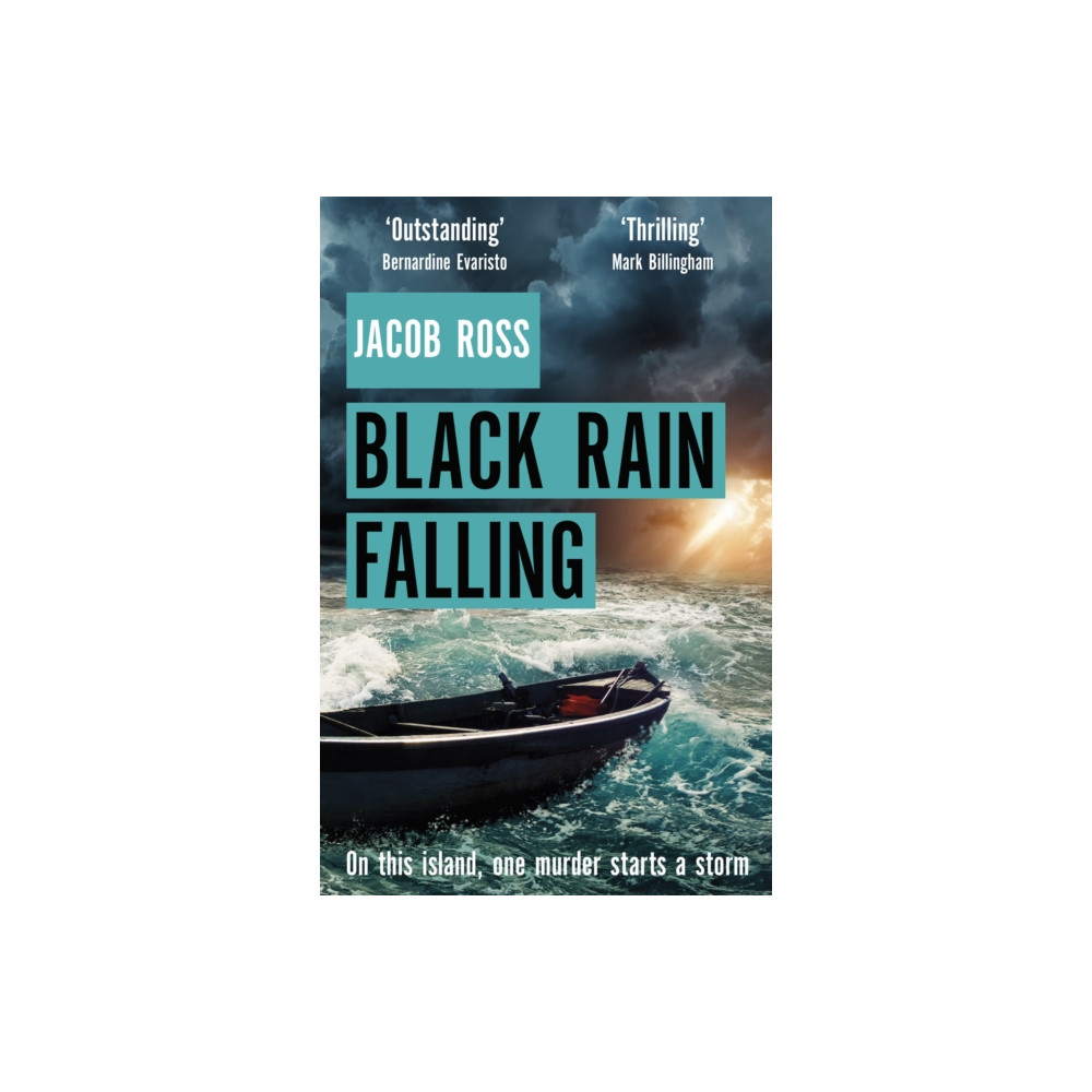 Produktbild för Black Rain Falling (häftad, eng)