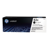 Produktbild för HP 83X - Lång livslängd - svart - original - LaserJet - tonerkassett (CF283X)