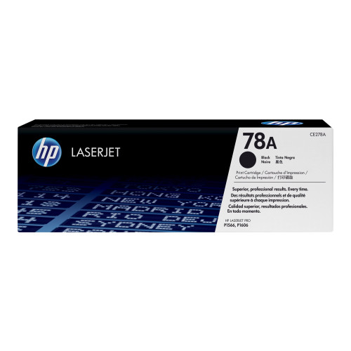 Hewlett-Packard HP 78A - svart - original - LaserJet - tonerkassett (CE278A)