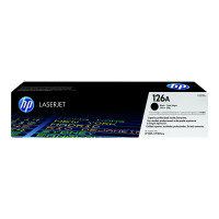 Produktbild för HP 126A - svart - original - LaserJet - tonerkassett (CE310A)