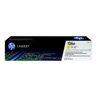 Produktbild för HP 126A - gul - original - LaserJet - tonerkassett (CE312A)