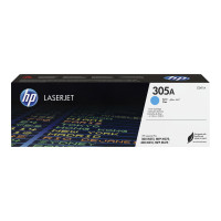 Produktbild för HP 305A - cyan - original - LaserJet - tonerkassett (CE411A)