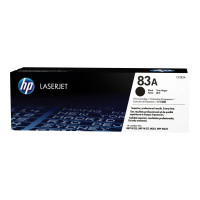 Produktbild för HP 83A - svart - original - LaserJet - tonerkassett (CF283A)