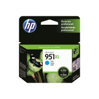 Produktbild för HP 951XL - Lång livslängd - cyan - original - Officejet - bläckpatron