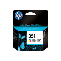 Produktbild för HP 351 - färg (cyan, magenta, gul) - original - bläckpatron