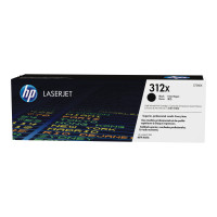 Produktbild för HP 312X - Lång livslängd - svart - original - LaserJet - tonerkassett (CF380X)