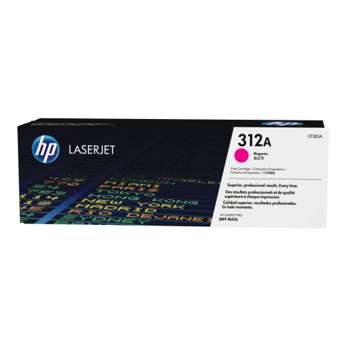 Hewlett-Packard HP 312A - magenta - original - LaserJet - tonerkassett (CF383A)