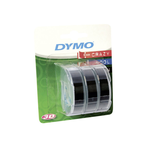 Newell Rubbermaid DYMO - 3D-bosseleringstejp - 3 rulle (rullar) - Rulle (0,9 cm x 3 m)