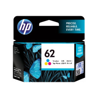 Produktbild för HP 62 - färg (cyan, magenta, gul) - original - bläckpatron