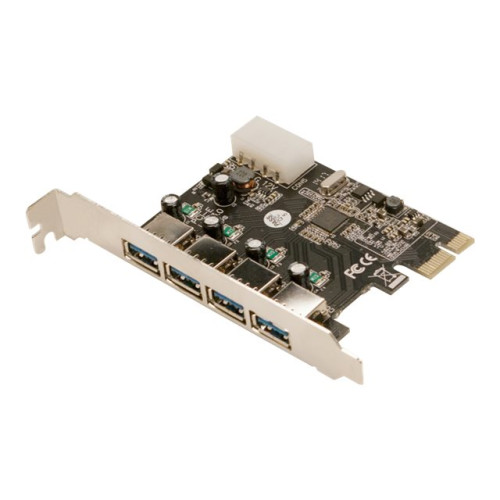 2direct LogiLink USB 3.0 4-Port PCI Express Card - USB-adapter - PCIe 2.0 - USB 3.0 x 4