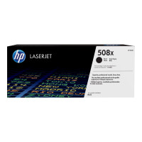 Produktbild för HP 508X - Lång livslängd - svart - original - LaserJet - tonerkassett (CF360X)