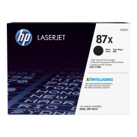 Produktbild för HP 87X - Lång livslängd - svart - original - LaserJet - tonerkassett (CF287X)